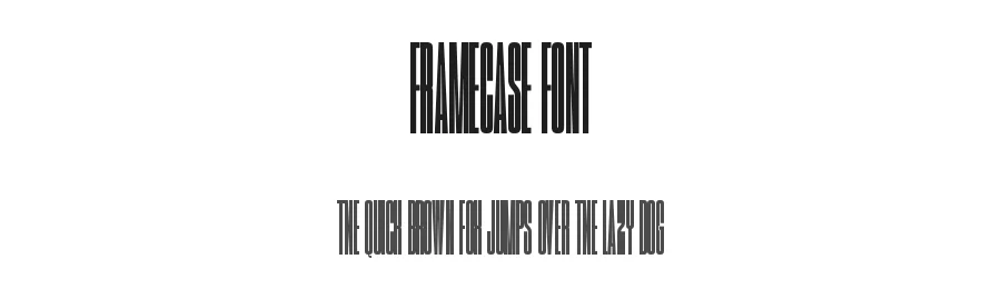 Framecase Font by Funtype — Decorative Font