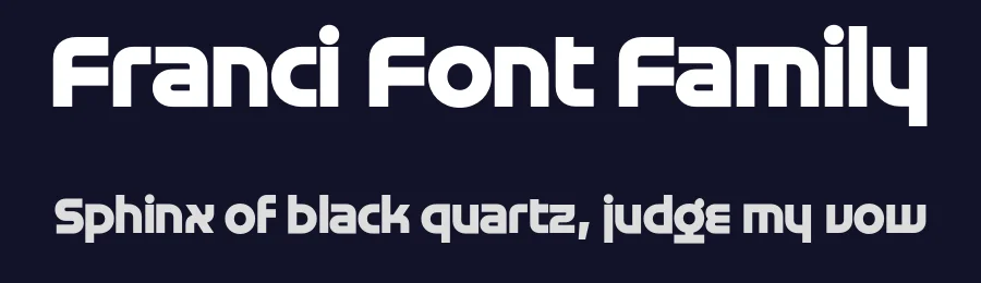 Franci Font Family by Suitcase Type Foundry — Decorative Font — thumbnail 2