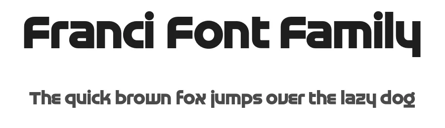 Franci Font Family by Suitcase Type Foundry — Decorative Font