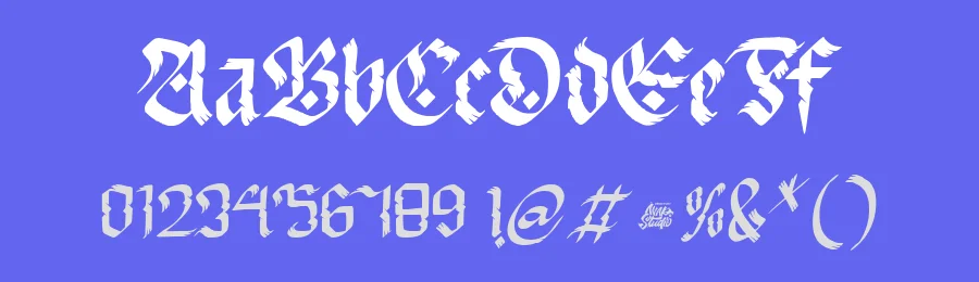 Franklin Fractur Font by waptype0894 — Blackletter Font — thumbnail 3