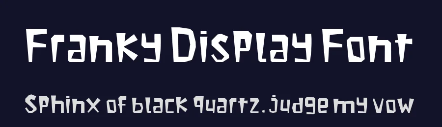 Franky Display Font by AM Designs — Display Font — thumbnail 2