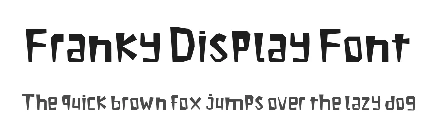 Franky Display Font by AM Designs β Display Font