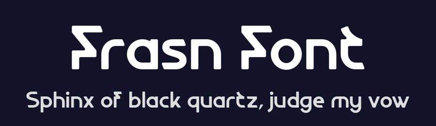 Frasn Font by Sealoung — Sans Serif Font — thumbnail 2