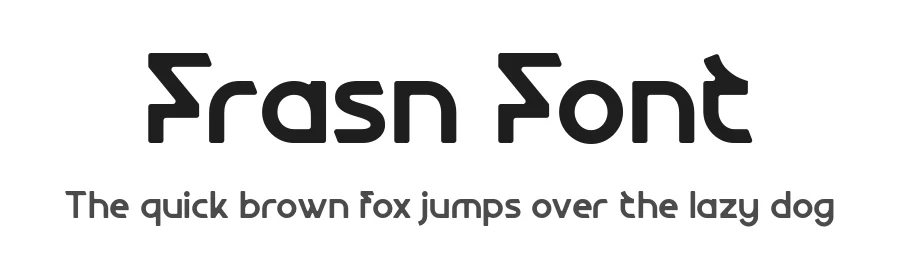 Frasn Font by Sealoung — Sans Serif Font