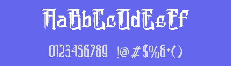 Frasteux Font by Dhabee — Blackletter Font — thumbnail 3