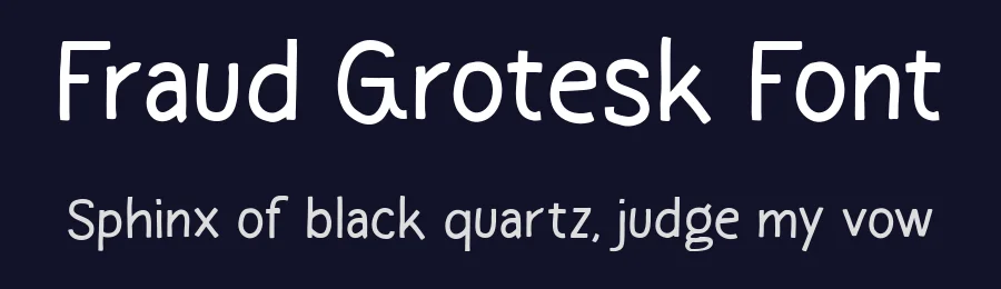 Fraud Grotesk Font by Prioritype Co — Display Font — thumbnail 2