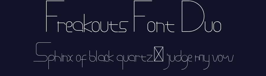 Freakouts Font Duo by edricstudio — Script Handwritten Font — thumbnail 2
