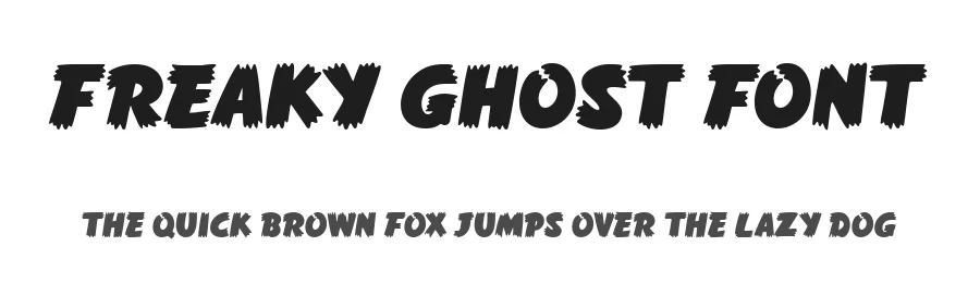 Freaky Ghost Font by Dreamink Studio — Display Font