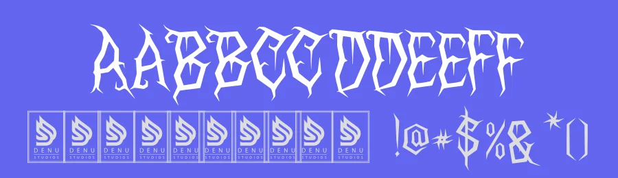 Frecs Ominous | Horror Display Font by Denustudios — Display Font — thumbnail 3