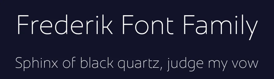 Frederik Font Family by The Northern Block — Sans Serif Font — thumbnail 2
