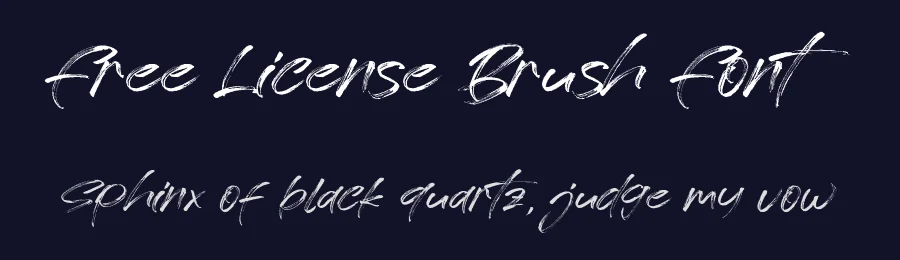 Free License Brush Font by 99designs — Script Handwritten Font — thumbnail 2