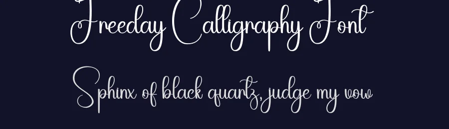 Freeday Calligraphy Font by andikastudio — Script Handwritten Font — thumbnail 2