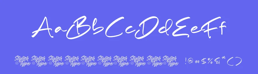 Freedom Paradise – Handwritten Script Font by stylishtype.co — Script Handwritten Font — thumbnail 3