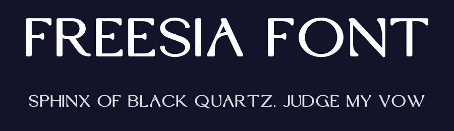 Freesia Font by vpcreativeshop — Sans Serif Font — thumbnail 2