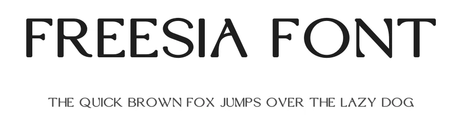 Freesia Font by vpcreativeshop — Sans Serif Font