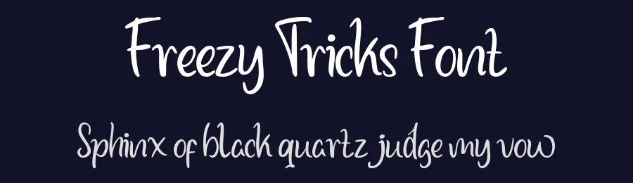 Freezy Tricks Font by fourtypestd — Script Handwritten Font — thumbnail 2