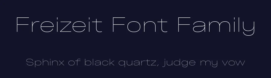 Freizeit Font Family by polytype — Sans Serif Font — thumbnail 2