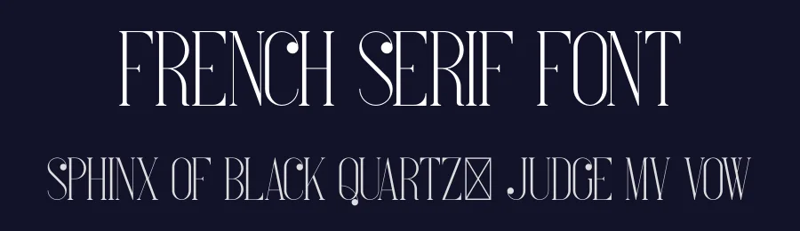 French Serif Font by vp_creative_shop — Serif Font — thumbnail 2