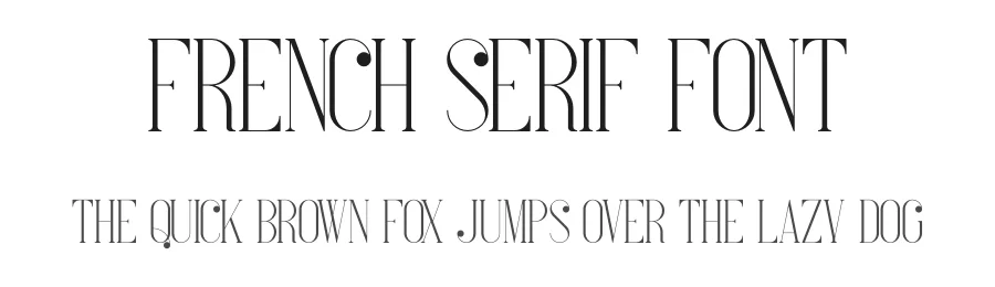 French Serif Font by vp_creative_shop — Serif Font