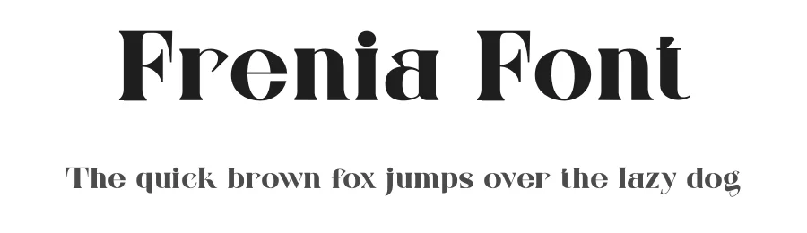 Frenia Font by Rantautype — Decorative Font