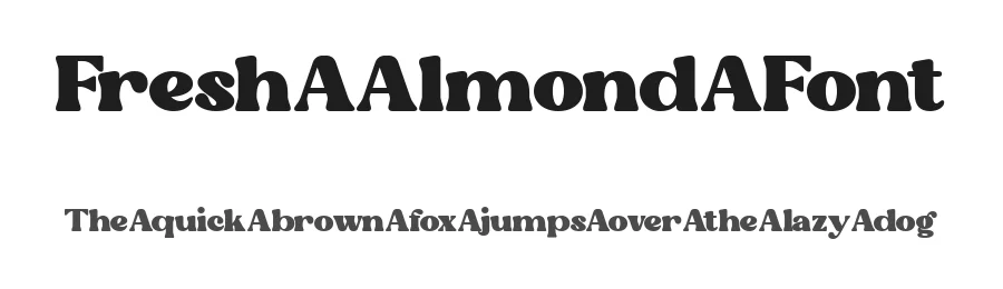 Fresh Almond Font by Taboja Std — Serif Font