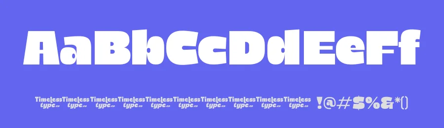 Fresh Chunky Font by timelesstype.co — Sans Serif Font — thumbnail 3