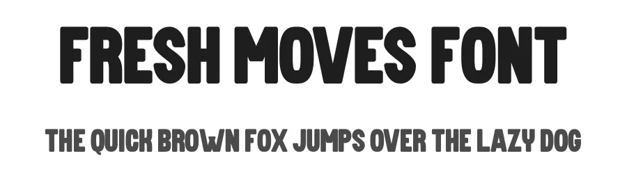 Fresh Moves Font by MasyafiStudio — Decorative Font