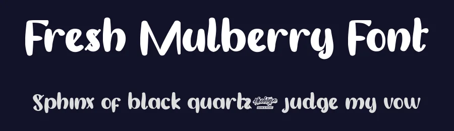 Fresh Mulberry Font by noahtype — Script Handwritten Font — thumbnail 2