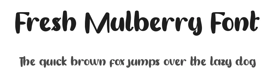 Fresh Mulberry Font by noahtype — Script Handwritten Font