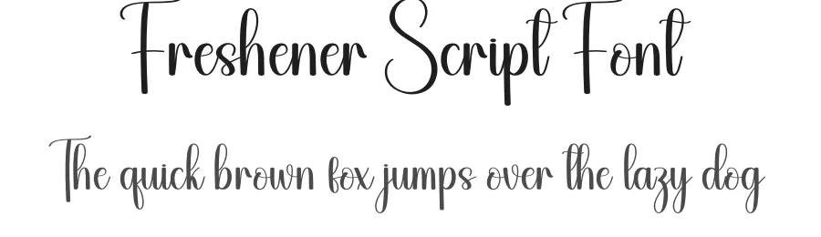 Freshener Script Font by andikastudio — Script Handwritten Font
