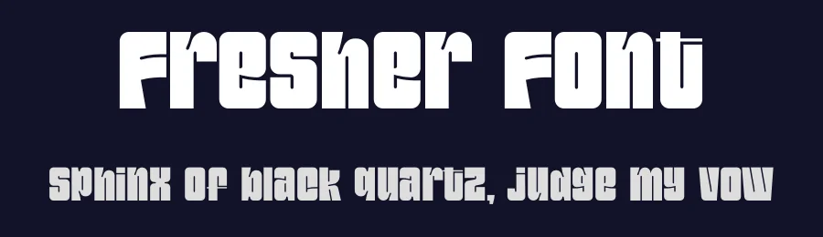 Fresher Font by Skytroopas — Sans Serif Font — thumbnail 2