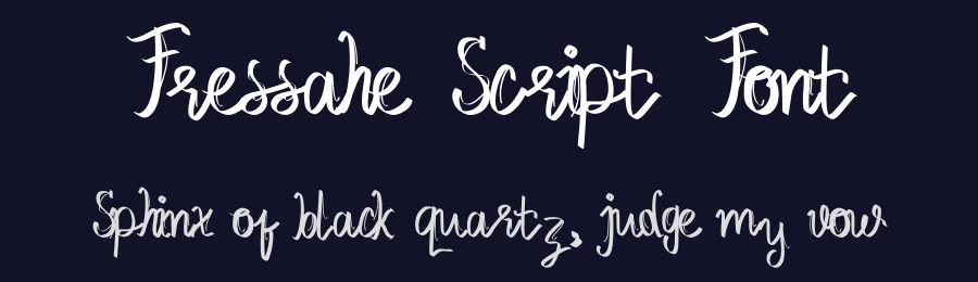 Fressahe Script Font by Dhabee — Script Handwritten Font — thumbnail 2