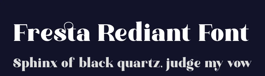 Fresta Rediant Font by timelesstype.co — Serif Font — thumbnail 2