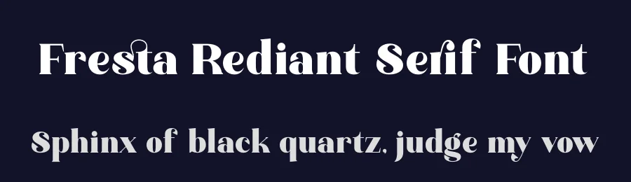 Fresta Rediant Serif Font by timelesstype.co — Serif Font — thumbnail 2