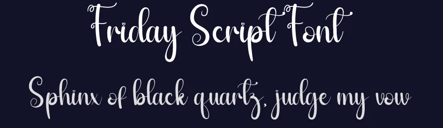 Friday Script Font by andikastudio — Script Handwritten Font — thumbnail 2