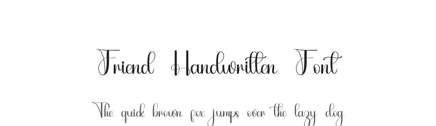 Friend Handwritten Font by inermediaSTUDIO — Script Handwritten Font