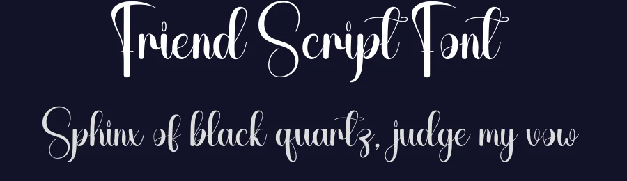 Friend Script Font by andikastudio — Script Handwritten Font — thumbnail 2