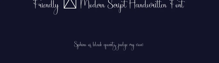 Friendly – Modern Script Handwritten Font by freshtypeink — Script Handwritten Font — thumbnail 2