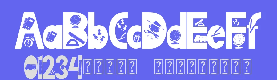 Friendly School Font by Yoga Letter — Display Font — thumbnail 3