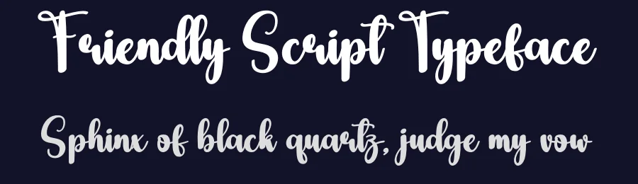 Friendly Script Typeface by andikastudio — Script Handwritten Font — thumbnail 2