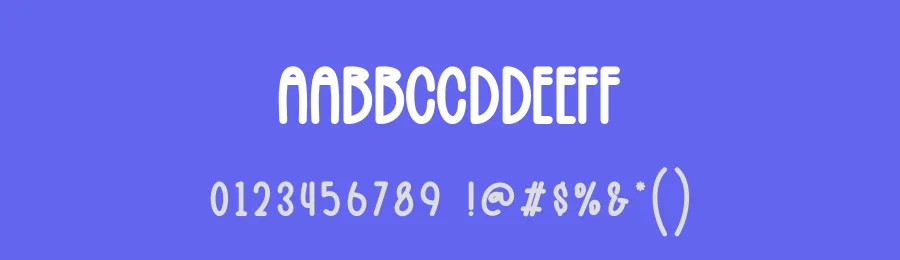 Friends Squad Display Font by creativeletter — Display Font — thumbnail 3
