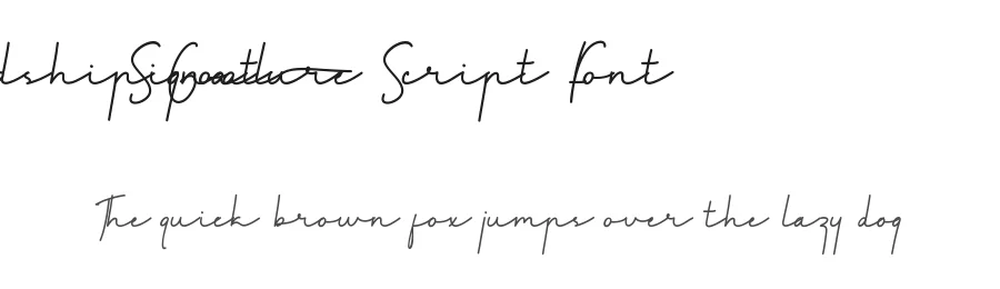Friendship Goal Signature Script Font by nihstudio — Script Handwritten Font