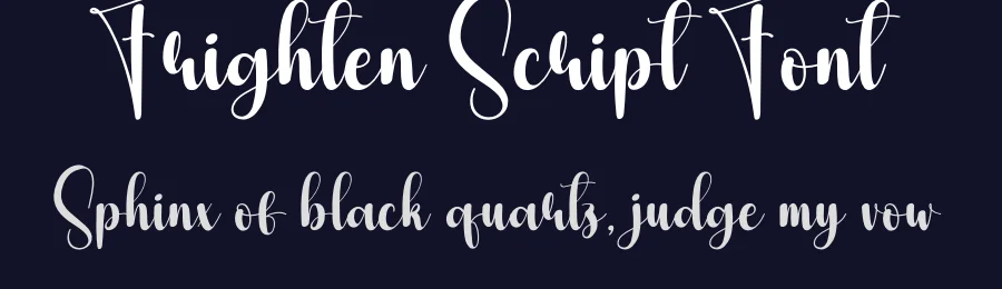 Frighten Script Font by creativeletter — Script Handwritten Font — thumbnail 2