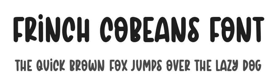 Frinch Cobeans Font by Essentials Studio — Script Handwritten Font