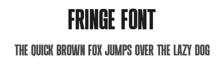 Fringe Font by Funtype — Decorative Font