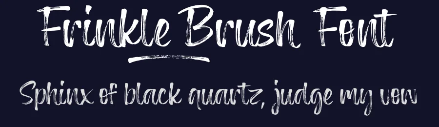 Frinkle Brush Font by Letteralle Studio — Script Handwritten Font — thumbnail 2