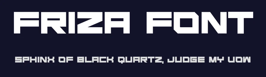 Friza Font by freeject.net Design — Display Font — thumbnail 2