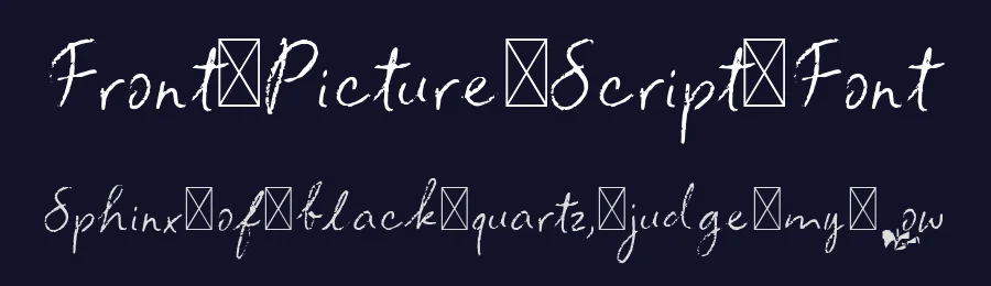 Front Picture Script Font by Letterhend Studio — Script Handwritten Font — thumbnail 2