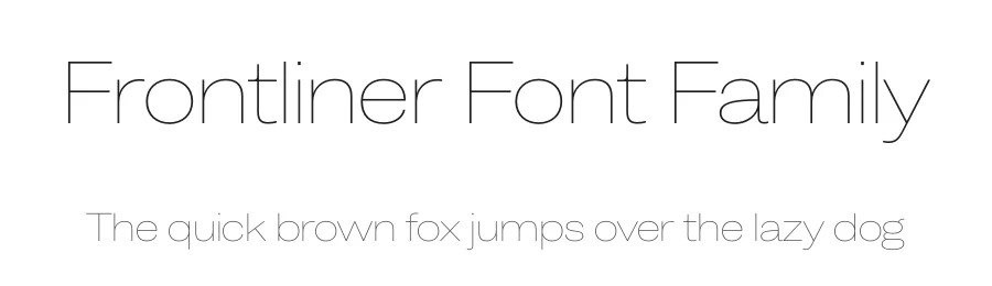 Frontliner Font Family by Diana Ovezea β Decorative Font