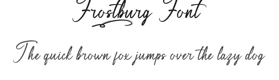Frostburg Font by nihstudio — Script Handwritten Font